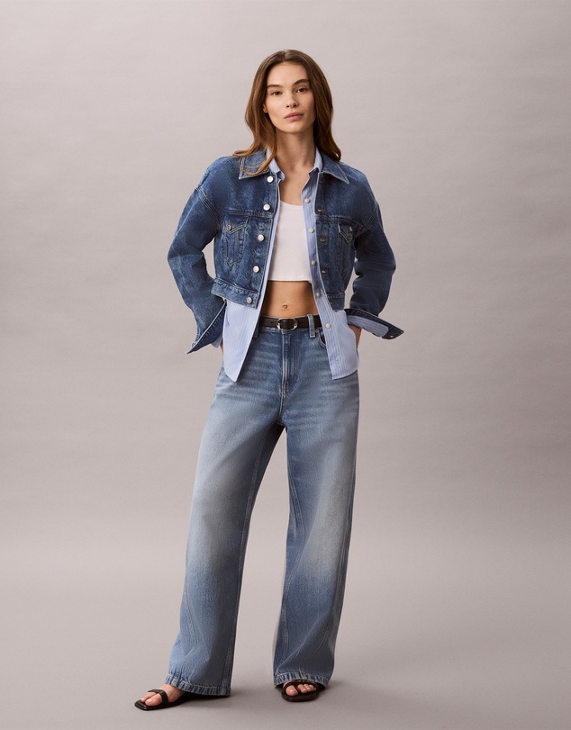 Calvin Klein Jeans - Twisted Seam Low Rise Baggy Jeans