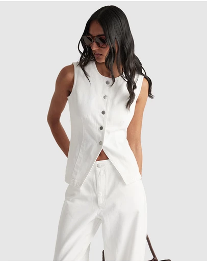 Decjuba - Chloe Denim Vest