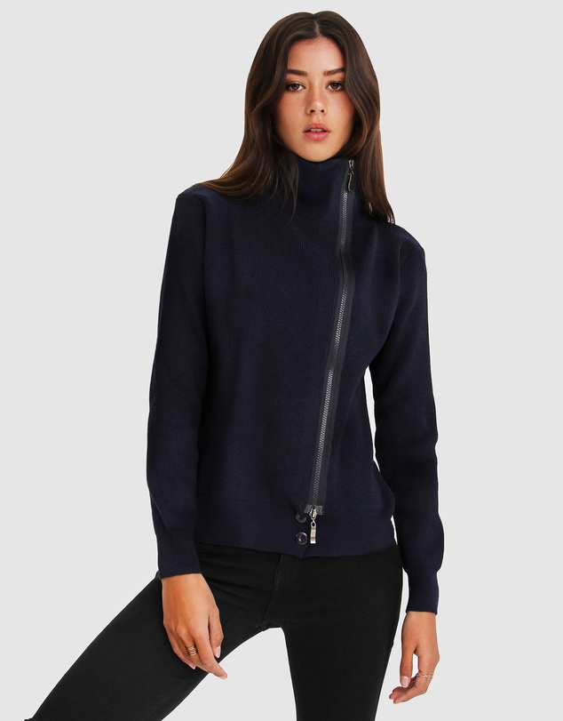Belle & Bloom - Brother’s Zip Front Jumper
