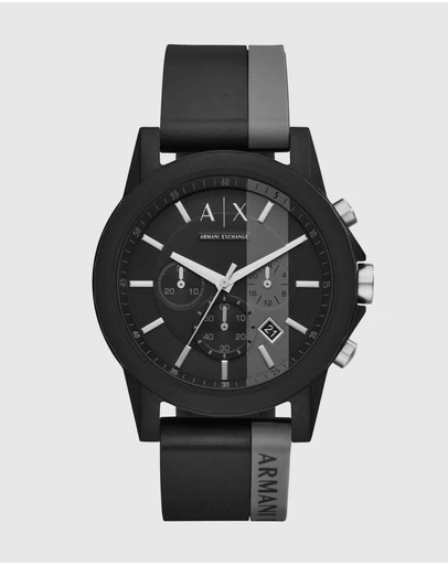 Armani Exchange - Two Tone Chronograph Watch