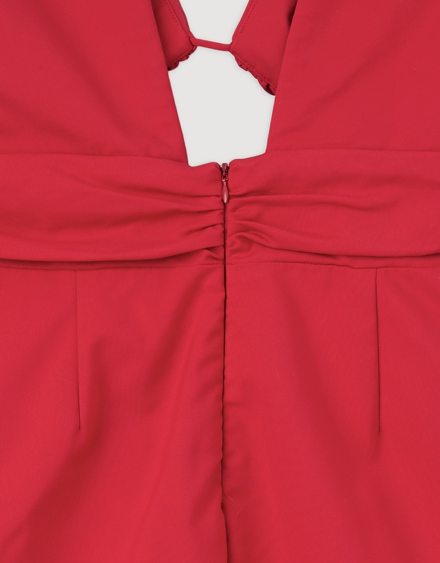 Revibe - Repaired Shona Joy Lani Plunged Cut Out Mini Dress - ICONIC EXCLUSIVE - AU 16