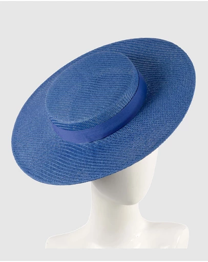 Max Alexander - Royal Blue Boater Hat