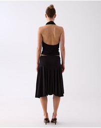 Style Addict - Aurelia Drape Halter Top