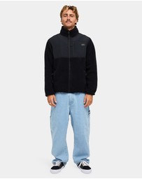 Billabong - Mens Boundary Summit Mock Neck Fleece Top