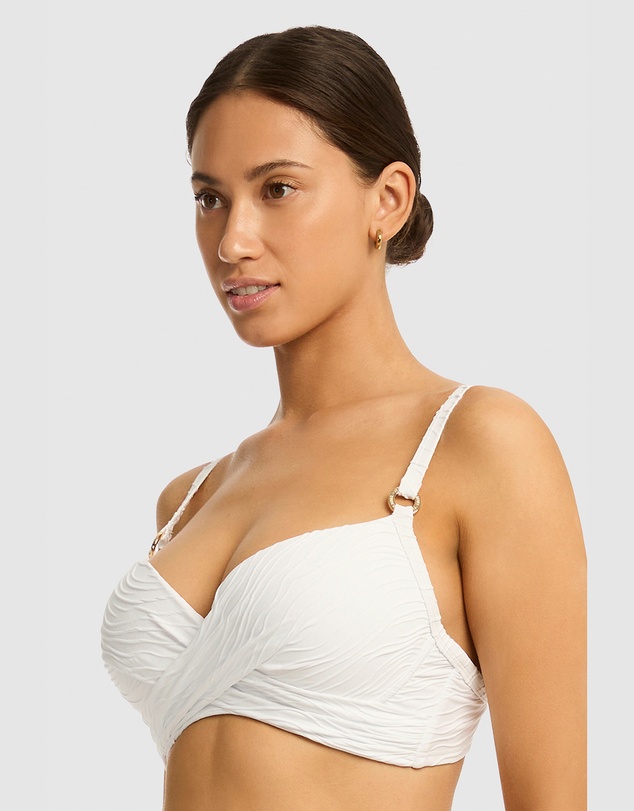 Sea Level Australia - De Soleil Cross Front Moulded Underwire Bra