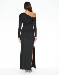 Dazie - Katia Asymmetric Jersey Dress
