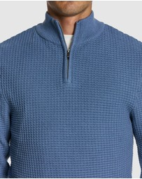 yd. - Martin 1/4 Zip Knit Jumper