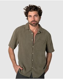 Mosmann - Avalon Short Sleeve - Khaki Green