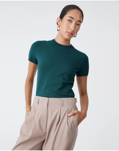 Forcast - Catherine Short Sleeve Knit
