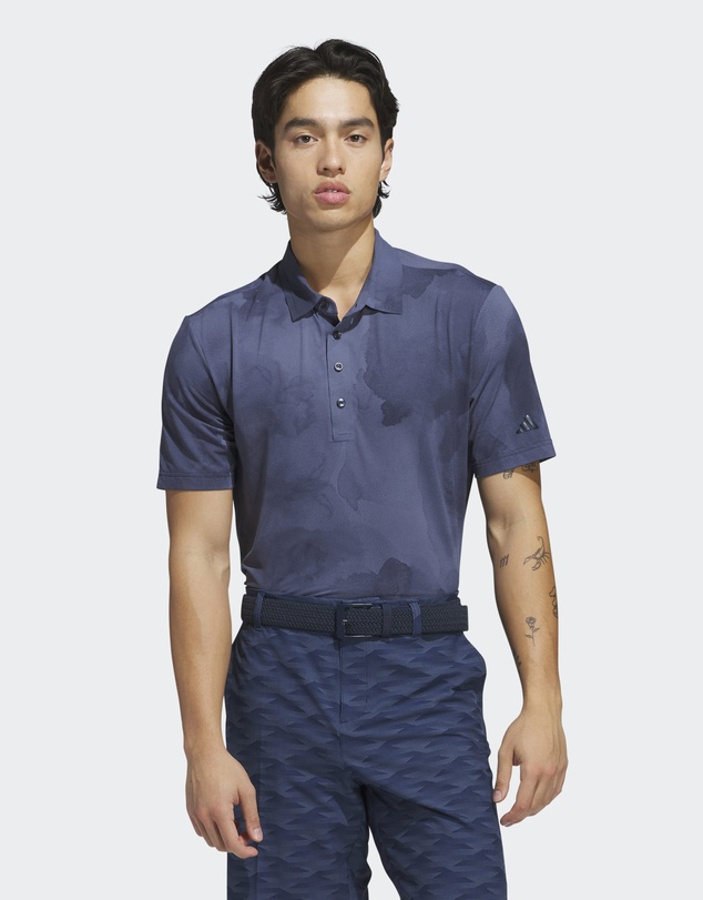 adidas Performance - Ultimate365 Printed Cool Feeling Tour Polo Shirt Mens