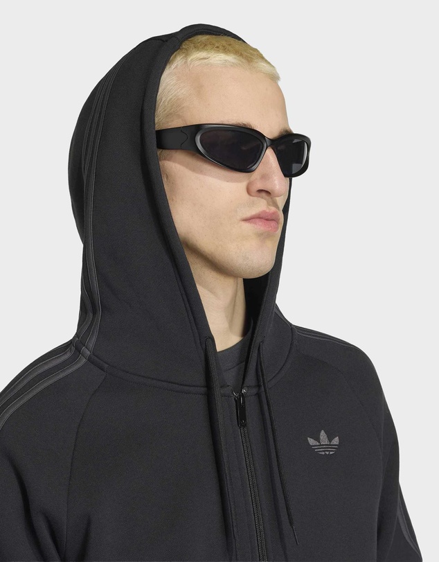 adidas Originals - ADICOLOR OVER THE HOOD STRIPES HOODIE Mens