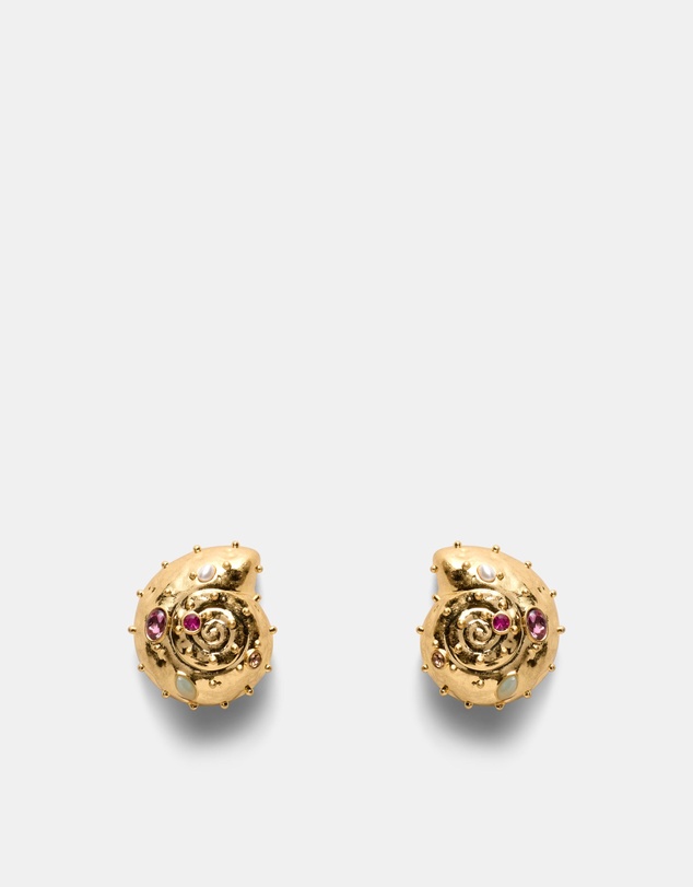 MIMCO - Nautilus Statement Stud Earrings