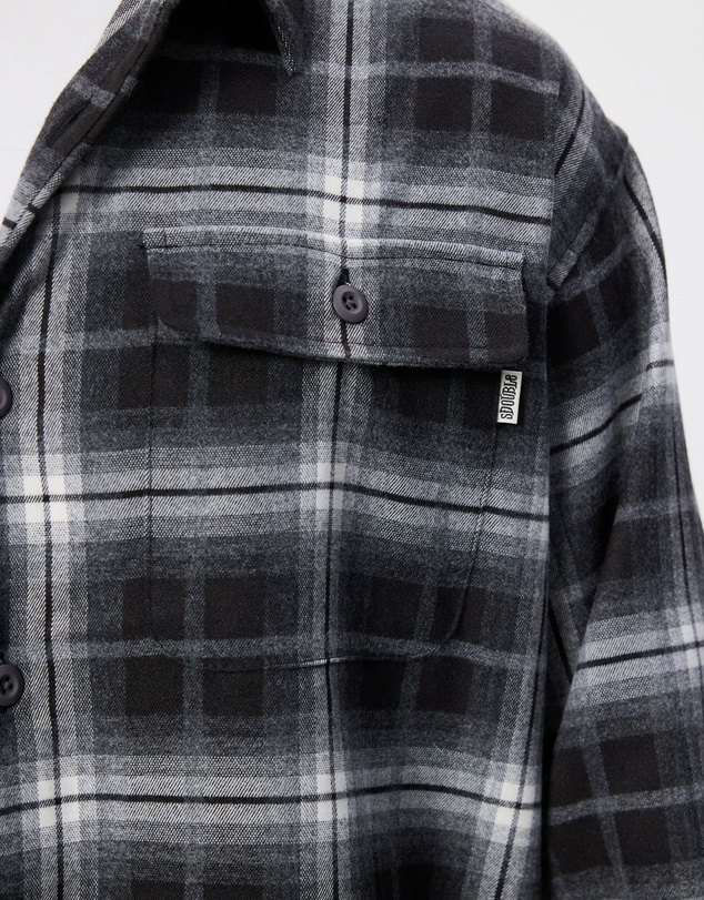 S Double - Pass Flannel Overshirt