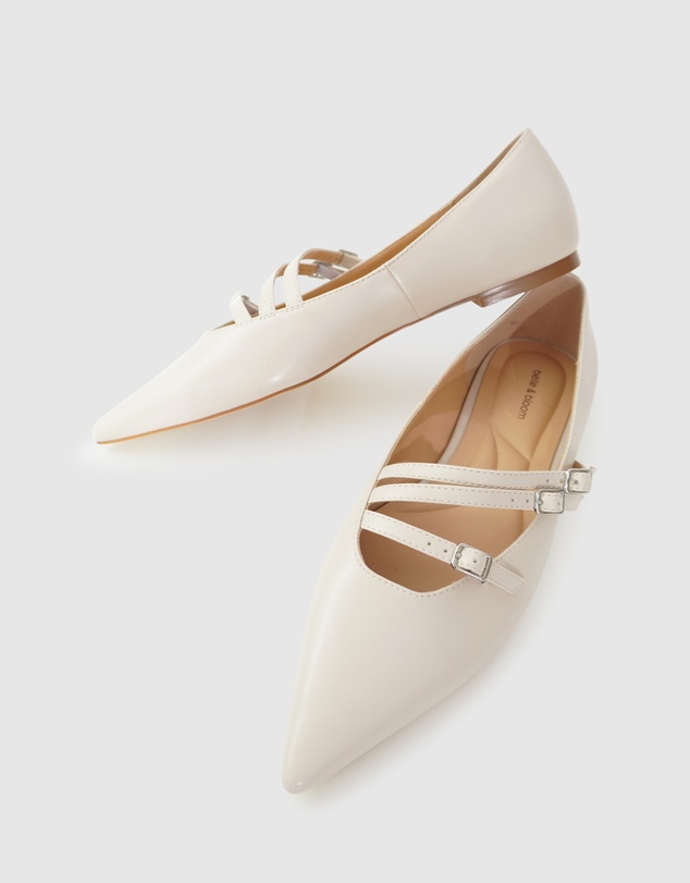 Belle & Bloom - Begin Again Buckled Flat