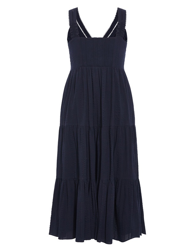 City Chic - Belle Trim Cotton Dress