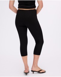 Revibe - Repaired Minima Esenciales Frankie Capri Pants - AU 10