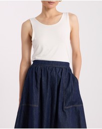David Lawrence - Betsy Two-way Bamboo Tank