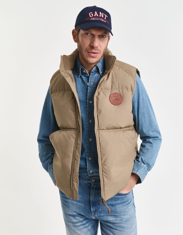 Gant - Cotton Mid Down Puffer Vest