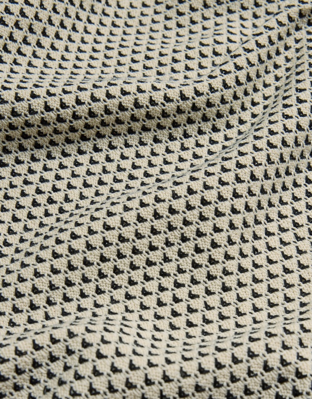 Calibre - Textured Knit Polo Natural