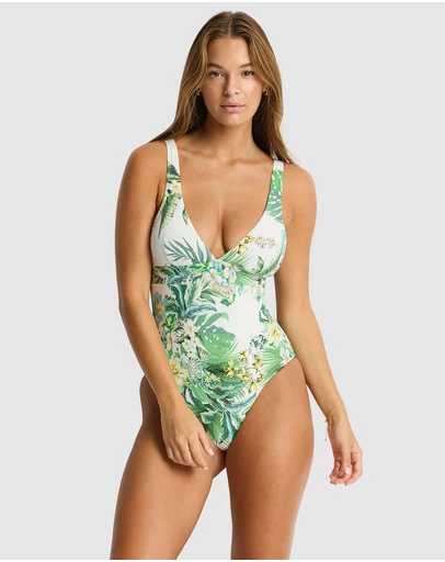 Sea Level Australia - Breezer Longline Tie Back One Piece