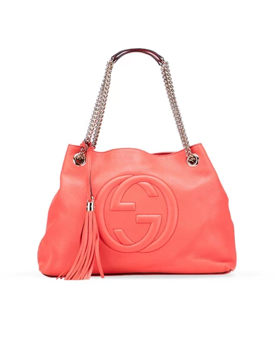 Pre-Loved by Azura Reborn - Pre-Loved Medium Leather Soho Chain Tote
