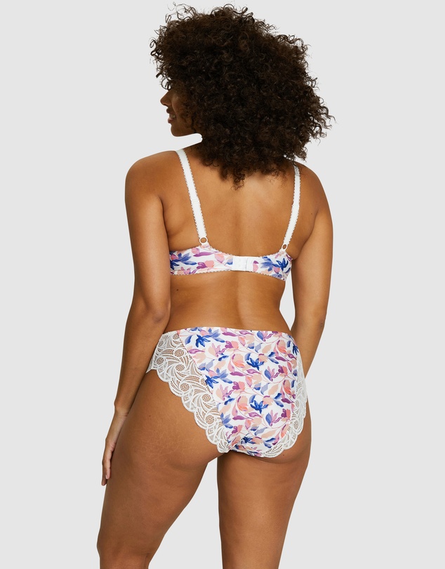 Sans Complexe - Ariane Fantaisy Microfibre & Lace Bikini Brief