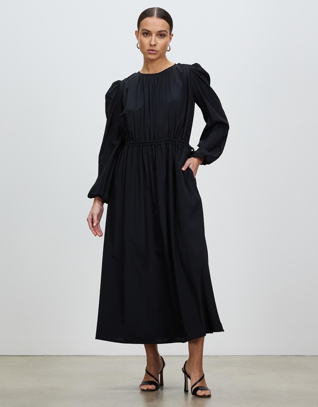 Nolan Midi Dress by Minima Esenciales Online | THE ICONIC | Australia