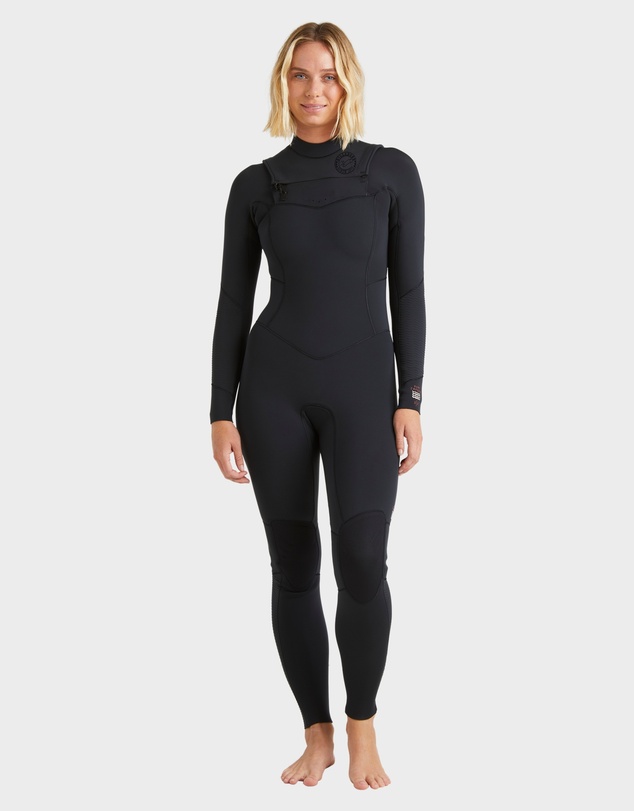 Billabong - Womens 4/3mm Salty Dayz Natural Chest Zip Wetsuit
