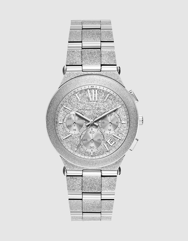 Michael Kors - Billie Silver Tone Chronograph Watch