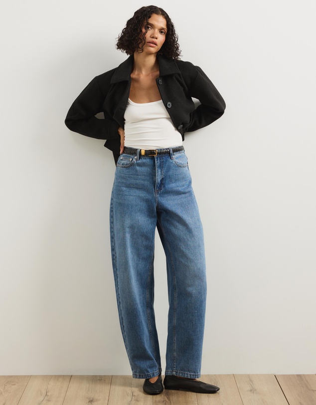Atmos&Here - Joy Wool Blend Cropped Jacket