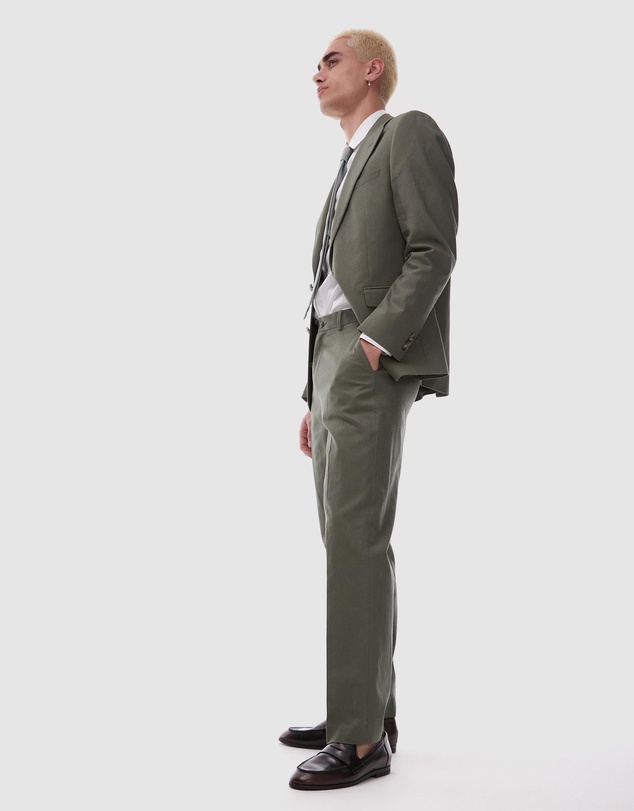 Topman - Straight Suit Trousers