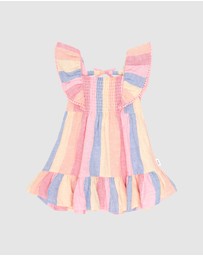 Huxbaby - Paradiso Stripe Dress - ICONIC EXCLUSIVE - Babies-Kids