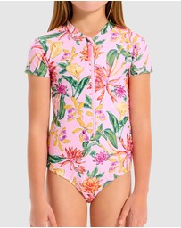 Seafolly - Hot House Pink Paddle Suit - Teens