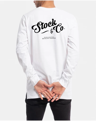 Stock & Co. - Scroll Long Sleeve Tee
