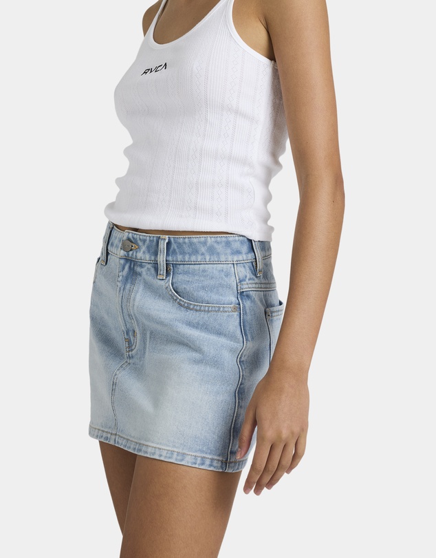 RVCA - Womens Denim Mini Skirt