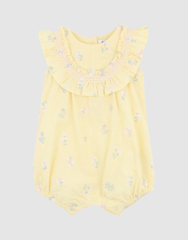 Bebe by Minihaha - Bonnie Embroidered Romper - Babies