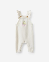 Cotton On Kids - Baby Organic Blend Knit Dungaree
