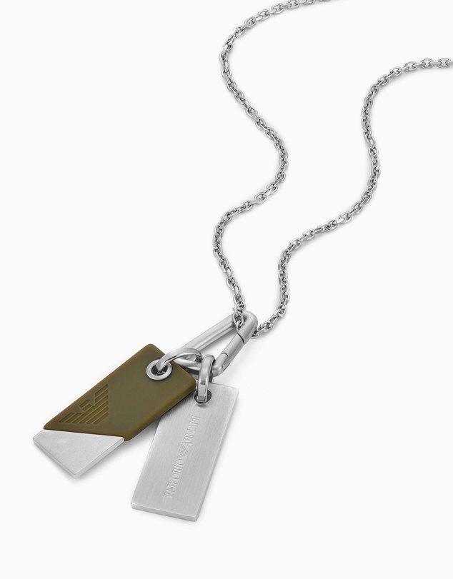 Emporio Armani - Silver Tone Necklace