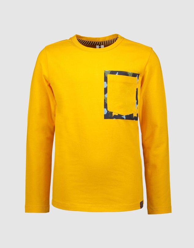 B.Nosy - Long Sleeve Tee With Pocket - Kids-Teens