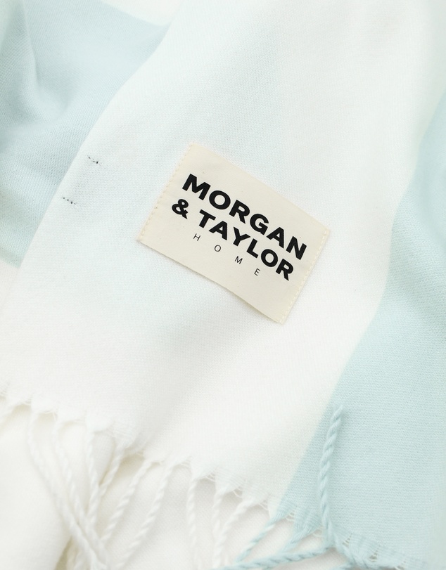 Morgan & Taylor - August Throw Blanket in Blue