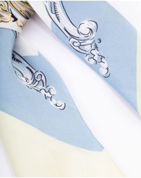 Lovisa - Blue Fabric Regal Printed Scarf