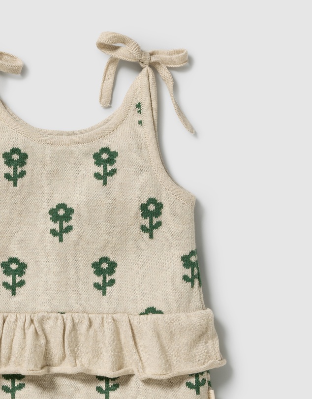 Wilson & Frenchy - Organic Knitted Jacquard Playsuit