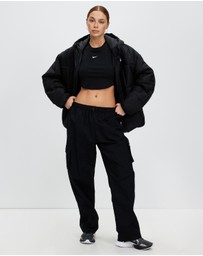 Nike - Sportswear Chill Knit Tight Cropped Mini-Rib Tank Top