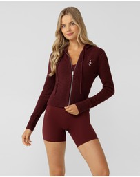 Lorna Jane - Luxe Lounge Knit Hoodie