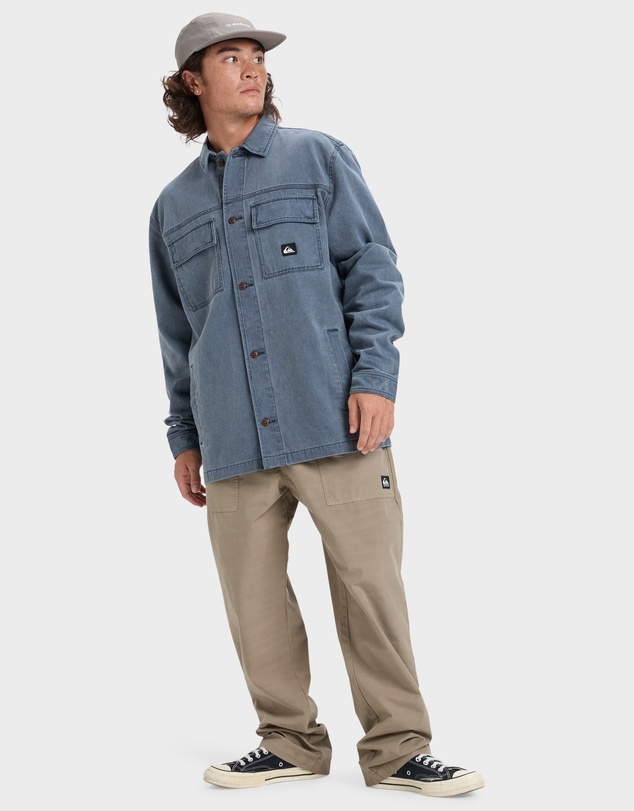 Quiksilver - Mens Mohab Long Sleeve Shirt