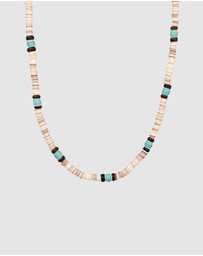 Kuzzoi - ICONIC EXCLUSIVE - Necklace Turquoise Howlite 925 Sterling Silver