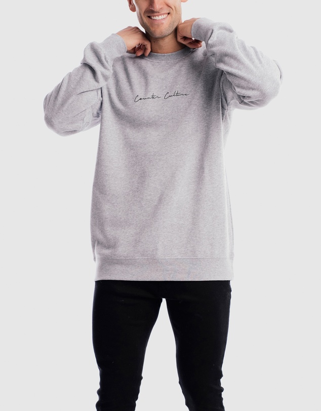 Counter Culture - Autograph Embroidery Crewneck