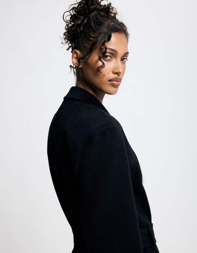 Lover - Veda Belted Wool Coat