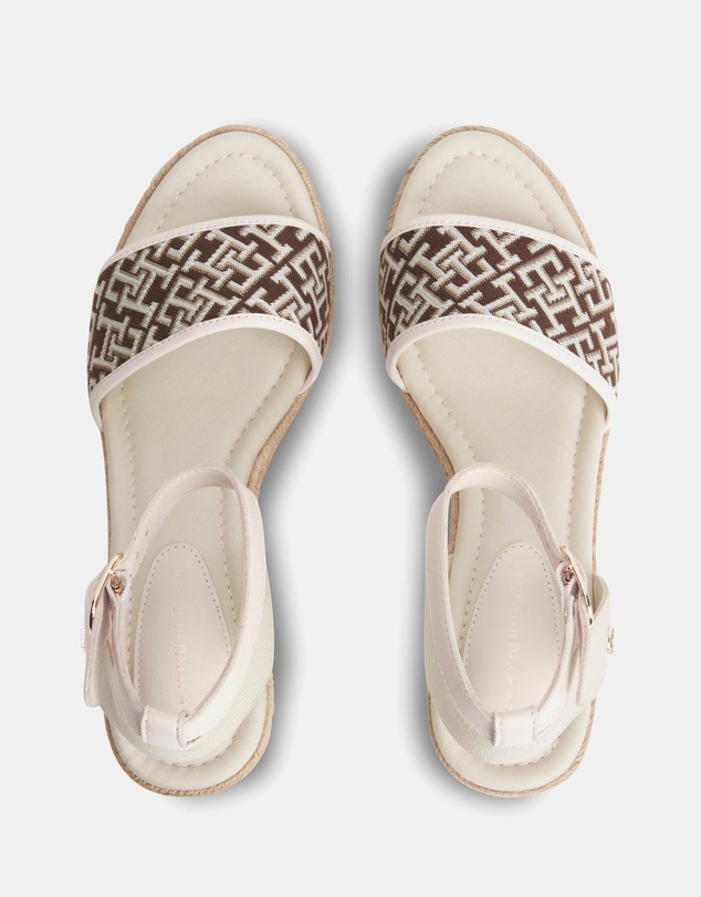 Tommy Hilfiger - Eileen Mid Espadrilles Wedge Jacquard - Women's