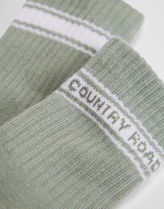 Country Road - Organically Grown Cotton Blend Cr Sport Crew Sock